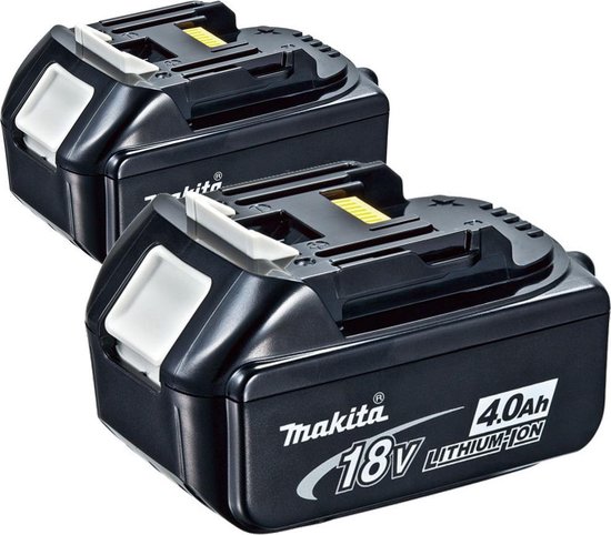 Makita BL1840B Duopack 18V Li-Ion Accu - 4.0Ah (2st) - Makita Acties